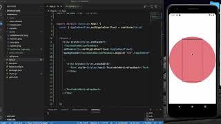 React Native Tutorial 37 - TouchableNativeFeedback - React Native