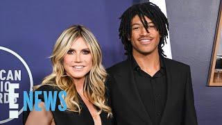 Heidi Klum & Seal’s Son Henry Makes Rare Red Carpet Appearance | 2025 AMAs