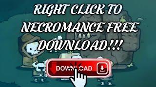 How to download and install RIGHT CLICK TO NECROMANCE!!