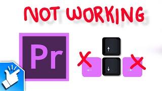 Scrubber for Adobe Premiere Timeline NOT responding - Arrow Keys don't work (SOLVED)