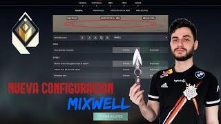 ️NUEVA CONFIGURACION de MIXWELL en VALORANT *2022* | (SENSIBILIDAD, CÓDIGO de MIRA, GRAFICOS)