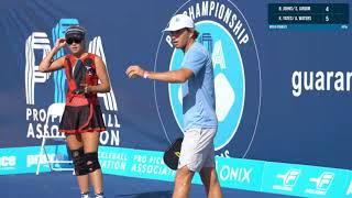 PPA Championships Johns/Jardim Vs A.Waters/Yates - Mixed Doubles Pro Pickelball