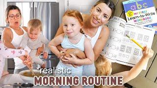 Why We Took Our Child out of School (What a Realistic Morning Routine looks like now…)