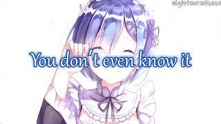 Nightcore - Invisible (Lyrics) (Anna Clendening)