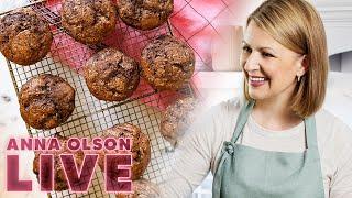 How to Make Chocolate Zucchini Muffins! | LIVESTREAM w/ Anna Olson