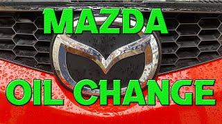 MAZDA DEMIO ENGINE OIL CHANGE