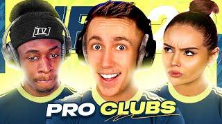 CARRYING MY GIRLFRIEND & FRIENDS ON FIFA 22 PRO CLUBS