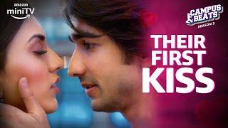 Shantanu Maheshwari Aur Shruti Sinha Ki first kiss| Campus Beats Season 2 | Amazon miniTV