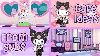 Cafe Ideas From Subscribers 18 | Roblox My Hello Kitty Cafe Tours | Riivv3r