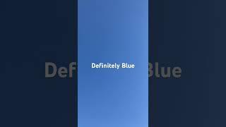 Definitely Blue