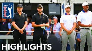 Conners & Hughes vs. Finau & Clark | Day 2 Foursomes highlights from Presidents Cup | 2024