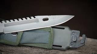 Military Style M9 Bayonet Knife with Sheath | Sportsman's Guide