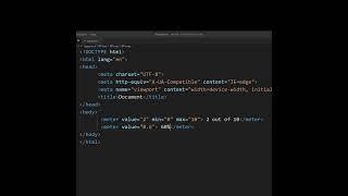 meter property in html && how to use of meter property by arya web coding && html  E#codelover