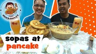  Sopas at Pancake Mukbang | Pinoy Mukbang | GoFriday Vlog 17