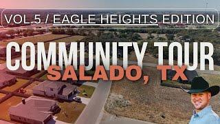 Salado Tx | Eagle Heights Edition [2024] | REAL ESTATE DRONE TOUR