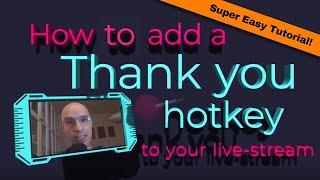 Add an Amazing "Thank You" Hotkey to Your Live-Stream With PolypopLive - *Super Easy Tutorial!*