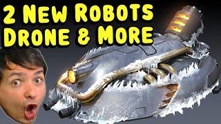2 New Robots, New Module, Drone & Fixes! War Robots News Vlog WR