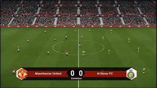 Manchester United vs Al Nassr | Friendly match | PES 2021 | PC Gameplay | 4K