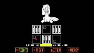 битва с пинки пай undertale