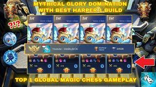 LATE GAME OVERPOWERED HARPER 1 STRATEGY - MAGIC CHESS BEST SYNERGY - Mobile Legends Bang Bang