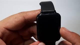 B57 Smartwatch unboxing and review ( blood pressure watch )