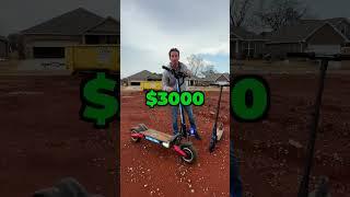 $200 Vs. $3,000 BEAST Electric Scooter! 