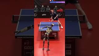 Robots specializing in defense #pingpong