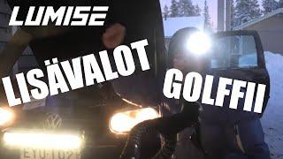 Lisävalo Golffiin - Maallikko asentaa!