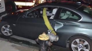 NEVER BLOCK A FIRE HYDRANT - I WARNED YOU