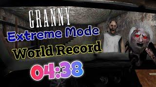 Granny - Extreme Mode Car Escape In 04:38 [Glitchless Speedrun WR]