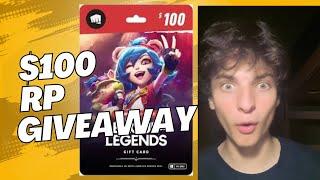 $100 RP GIVEAWAY 