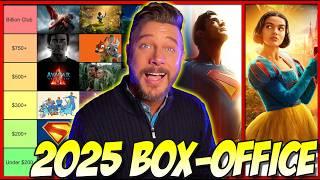 2025 Box-Office Prediction Tier List