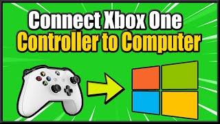 How to Connect Xbox One Controller to PC Wireless or Wired (Windows 10 Tutorial)