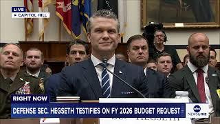 Defense Sec. Pete Hegseth testifies