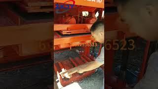 China Diesel Hydraulic Paving Brick Paver Making Machines Brick Making Machinery 4 Inches