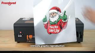 Procolored K13 Printing Christmas Designs with Different Transfer Films