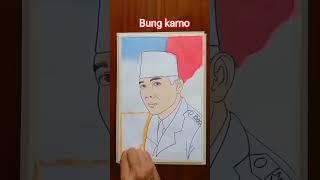 Mewarnai bung karno #art #drawing #fyp #viralvideo#shorts
