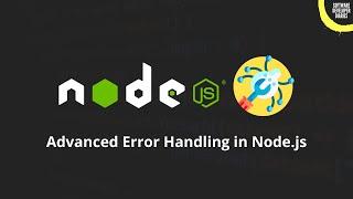 How to handle Node.js errors like a Pro?