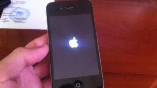 Простой способо выйти в меню на 5 секунд без активации Iphone 4 (ios7.1.2) - вопрос