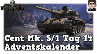 World of Tanks - Centurion Mk. 5/1 RAAC, Tag 14 Adventskalender 2021 [WoT]