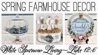 $5 DOLLAR TREE DIY SPRING FARMHOUSE DECOR PROJECTS