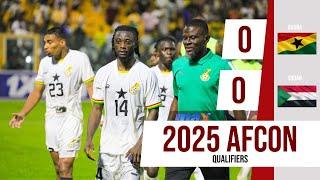 HIGHLIGHTS | Ghana 0-0 Sudan | 2025 AFCON QUALIFIERS