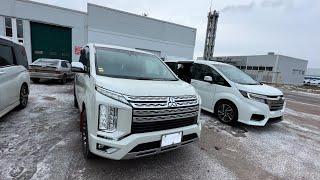 Получаем MITSUBISHI DELICA D5 санкционный авто из Японии в Москве