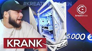 Der NEUE 5000€ GAMING PC von INSCOPE 21 und Bens Hardware! Ist das ein GUTER PC? #KreativeFragen 256