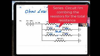 We used the ohms law formula in the smog inspector class and the AGT PowerPoint Presntation