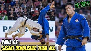 佐々木　パリGS 全試合　Sasaki's Amazing Performance at Judo Paris Grand Slam 2021