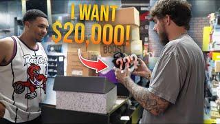 He Wanted $20,000 for ONE Pair of Shoes!!