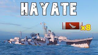 World of WarShips Hayate - 8 Kills 292K Damage