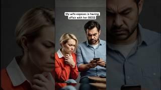 My wife accidentally sent me a love letter meant for her boss, exposing their affair #job #cheating
