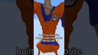 Goku comes to life in Minecraft #goku #dbz #dragonball #anime #memes #minecraft #fyp l